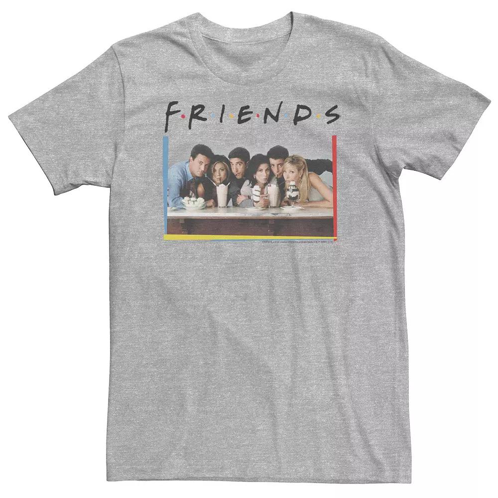 Big & Tall Friends Group Shot Milkshake Portrait Tee, Men's,  Product Image
