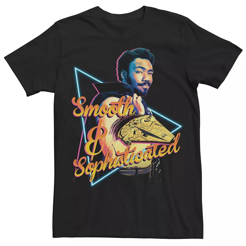 Men's Star Wars Han Solo Smooth Lando Tee, Size: XL, Black Product Image
