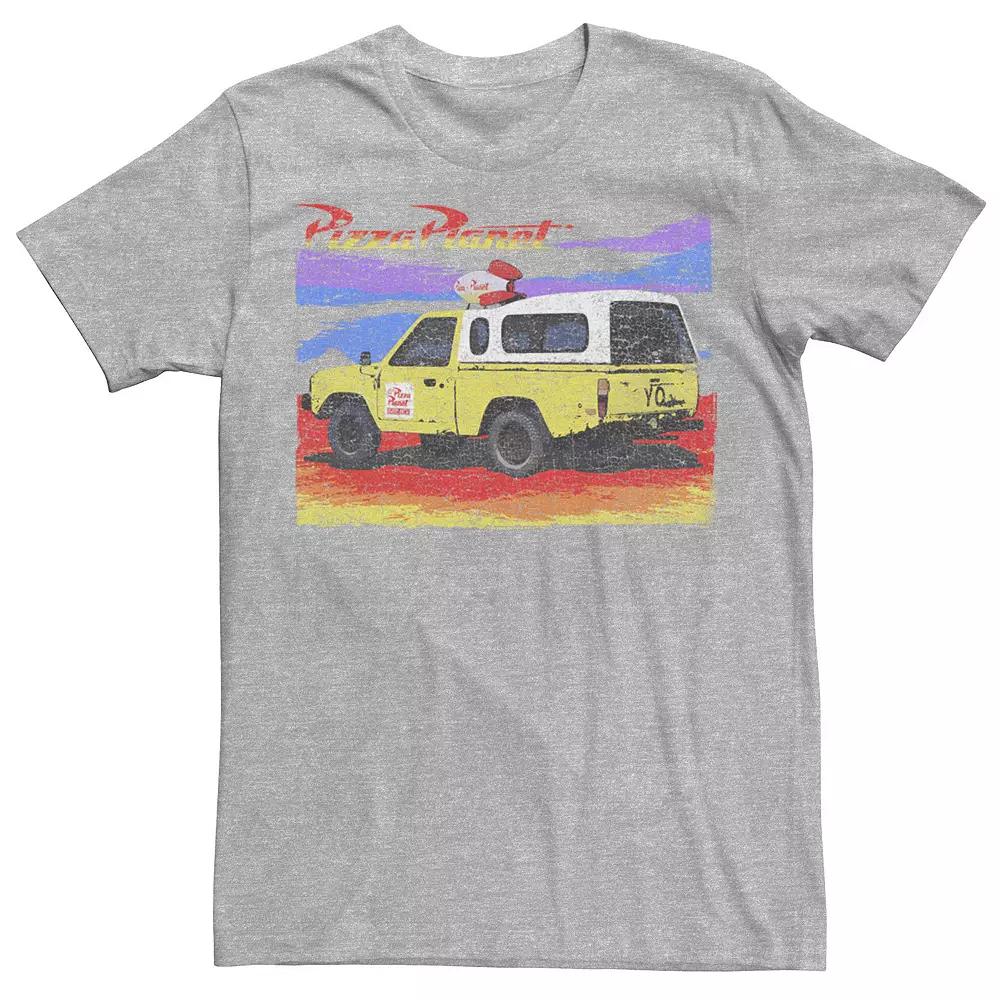 Disney / Pixar's Toy Story Men's Pizza Planet Truck Distressed Tee,  Product Image