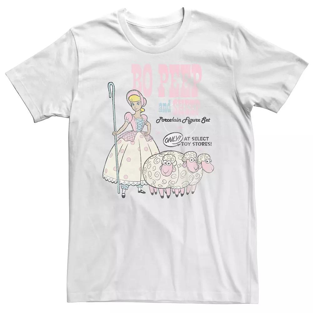 Big & Tall Disney / Pixar Toy Story 4 Bo Peep and Sheep Advertisement Tee, Men's,  Product Image