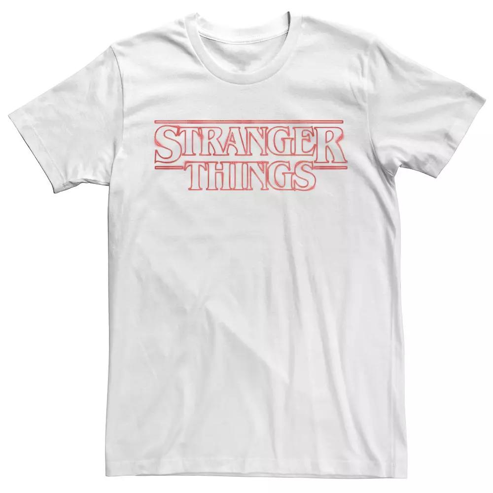 Men's Netflix Stranger Things Neon Logo Tee,  Product Image