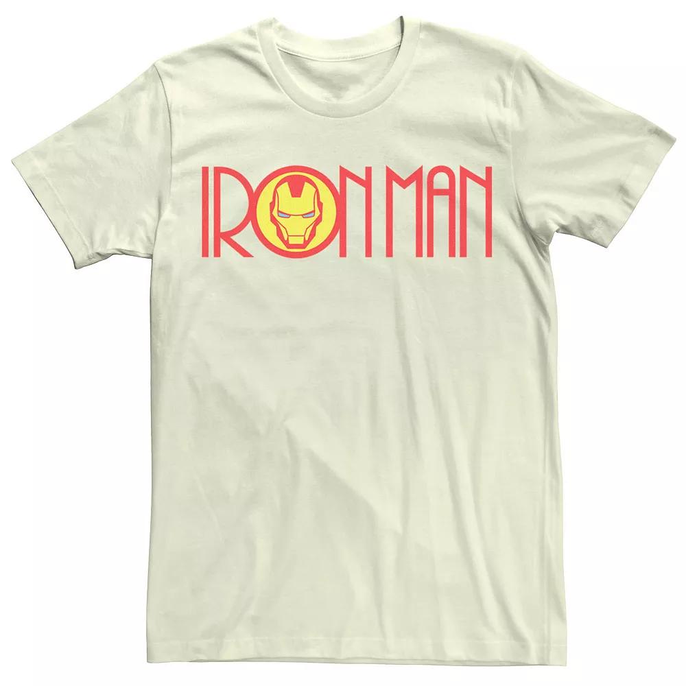 Men's Marvel Retro Ironman Logo Tee,  Product Image