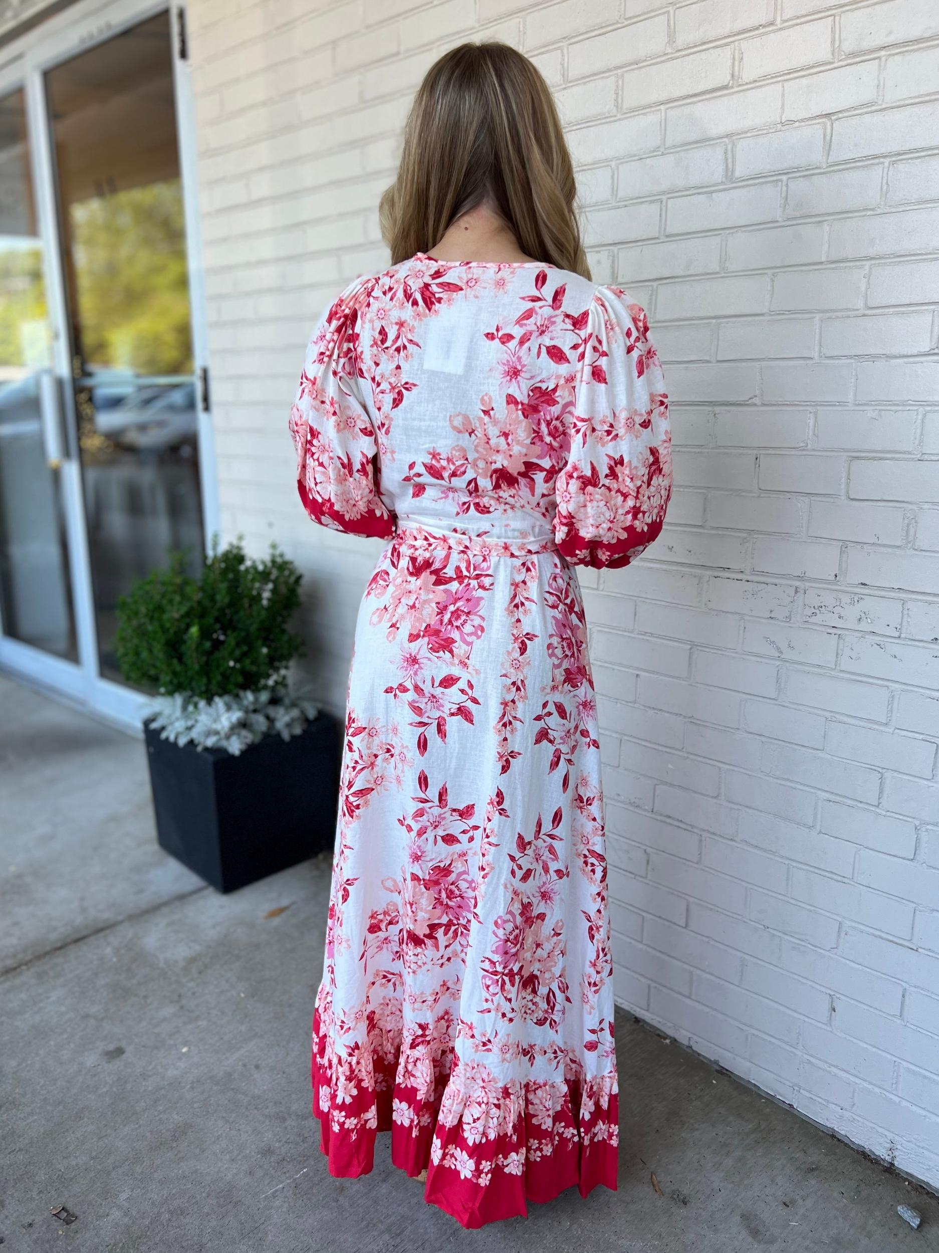Teresa Floral Maxi Dress Product Image