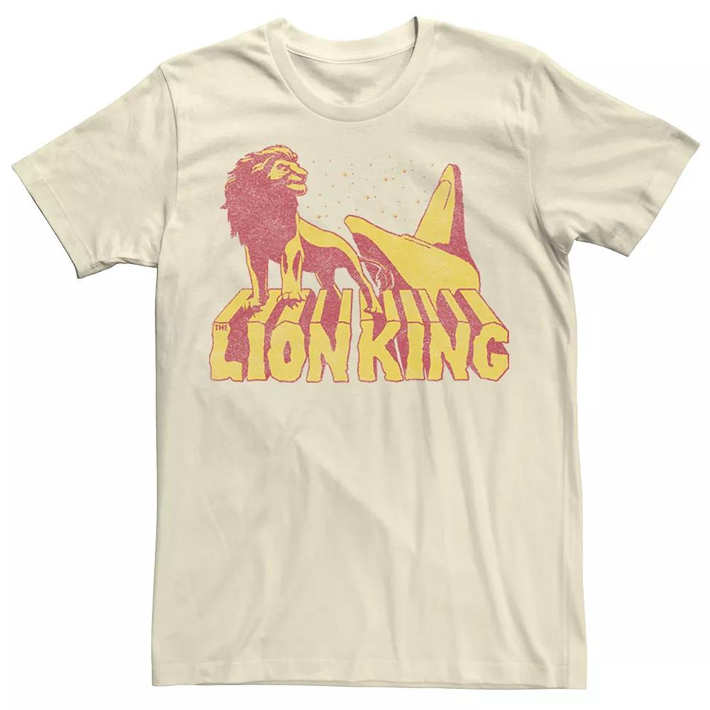 Disney's The Lion King Retro Pride Rock Logo Men's Tee,  Product Image