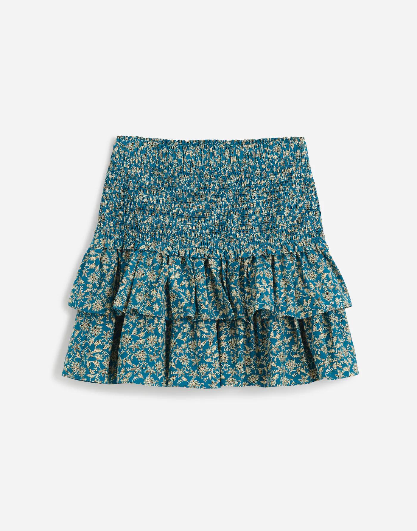 Tiered Mini Skirt Product Image