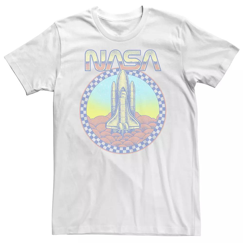 Big & Tall NASA Space Huttle Launch Logo Tee, Men's,  Product Image