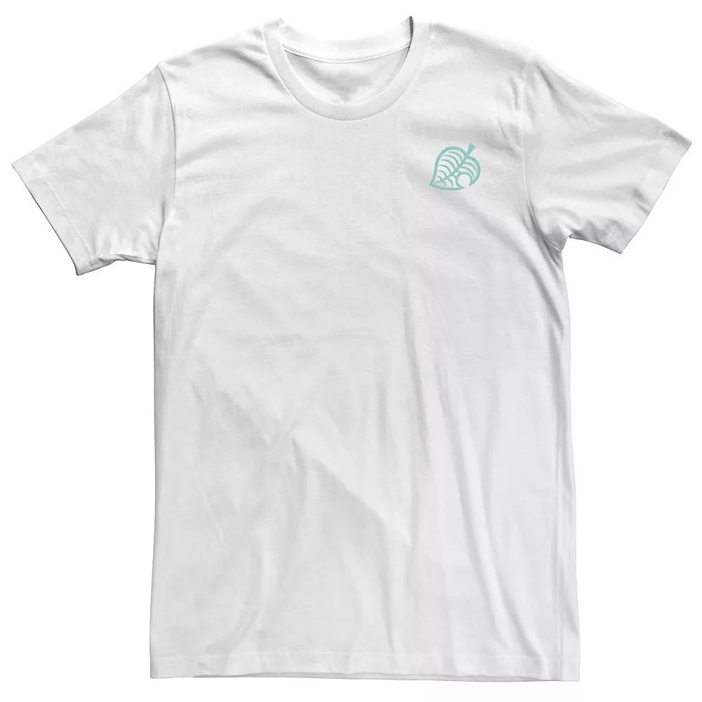 Big & Tall Animal Crossing: New Horizons Leafy Line Pocket Logo Tee, Men's,  Product Image