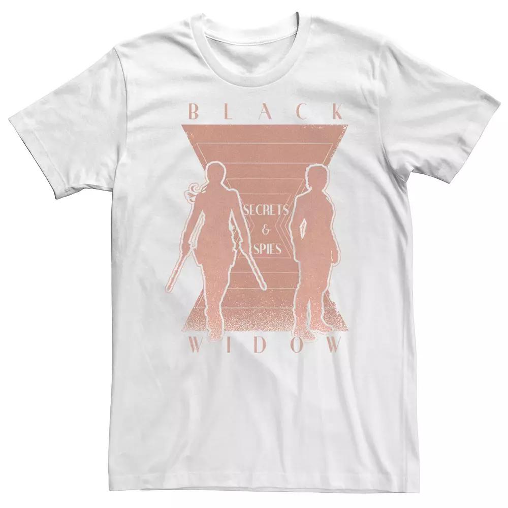 Men's Marvel Black Widow Secrets And Spies Tee,  Product Image