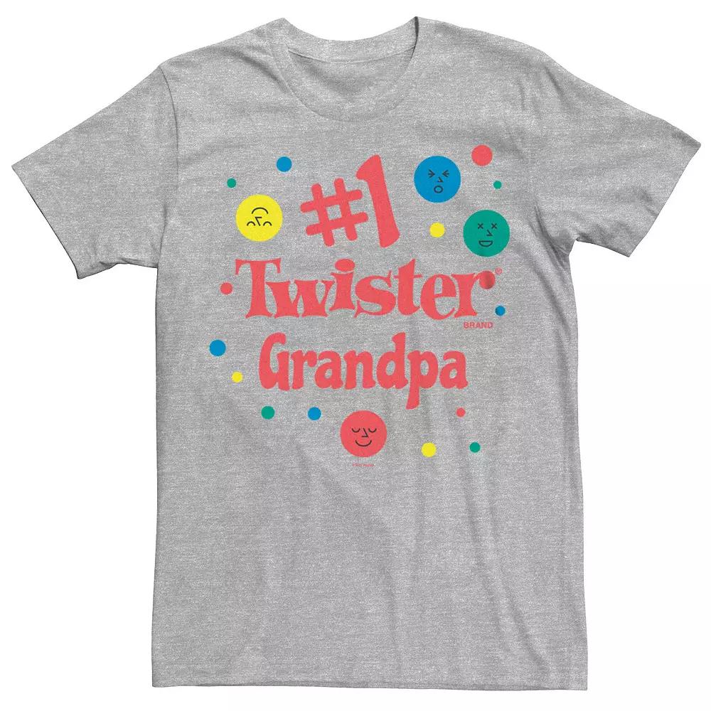 Men's Twister Grandparents Day #1 Grandpa Graphic Tee,  Product Image