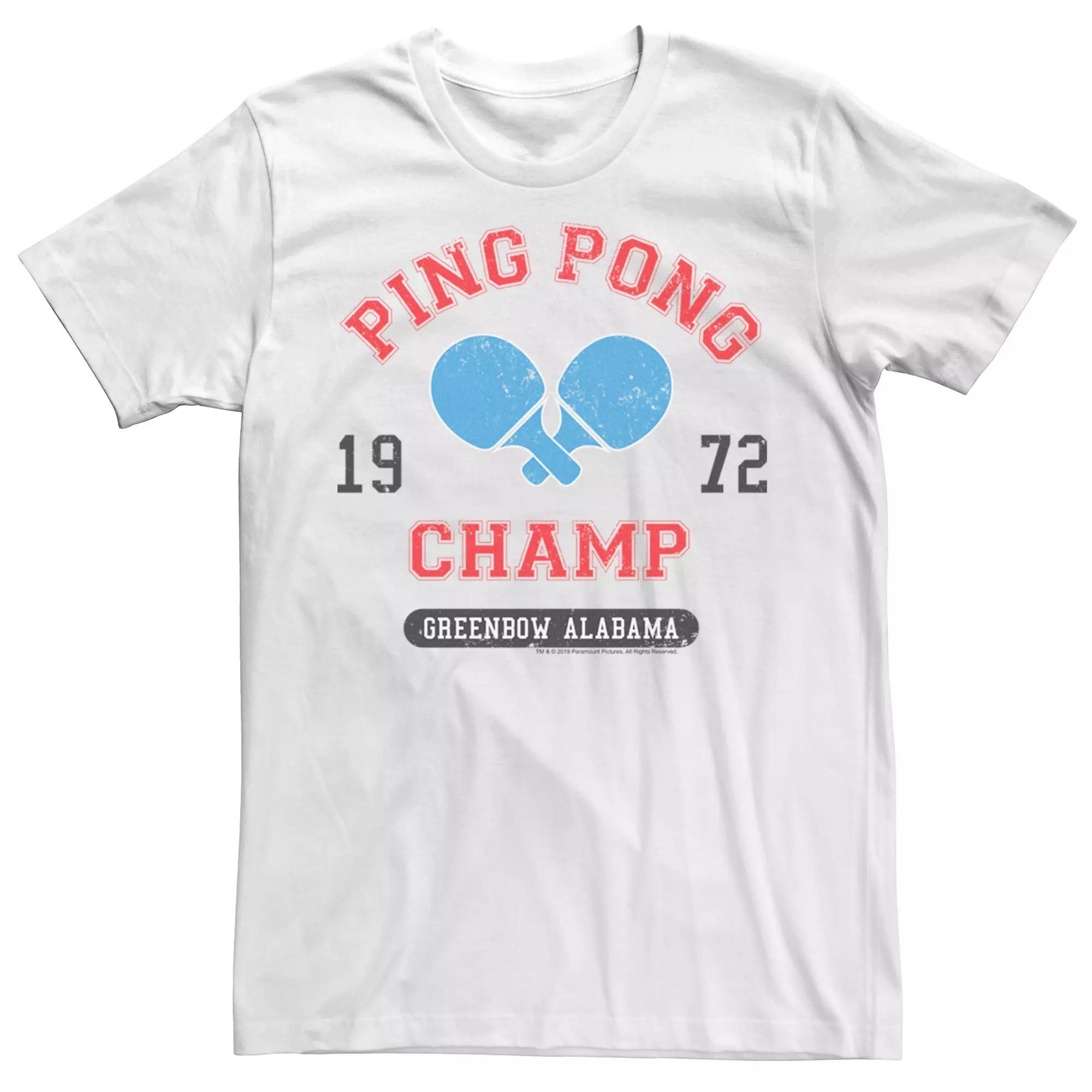 Men's Forrest Gump Ping Pong Champ Tee,  Product Image