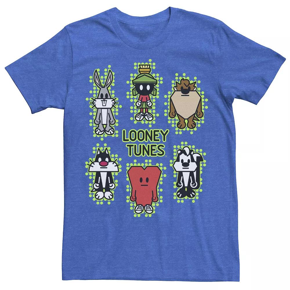 Men's Looney Tunes Pixelated Characters Tee,  Product Image