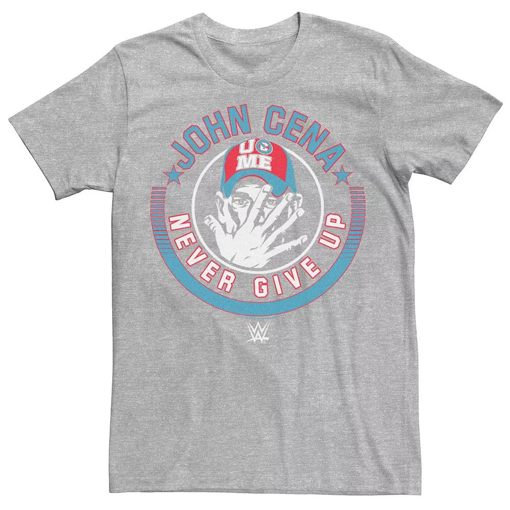 Big & Tall WWE John Cena Never Give Up Logo Graphic Tee, Men's,  Product Image