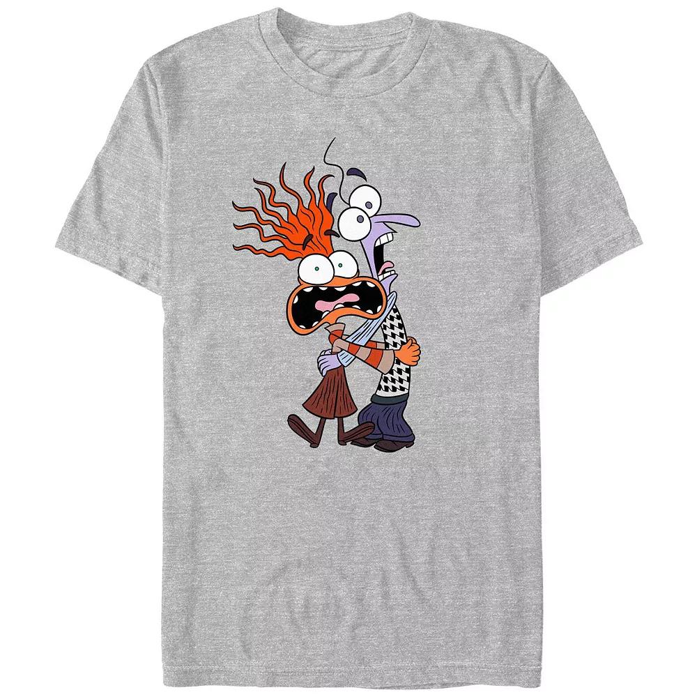 Disney's Inside Out 2 Anxiety Fear Scream Men's Graphic Tee,  Product Image