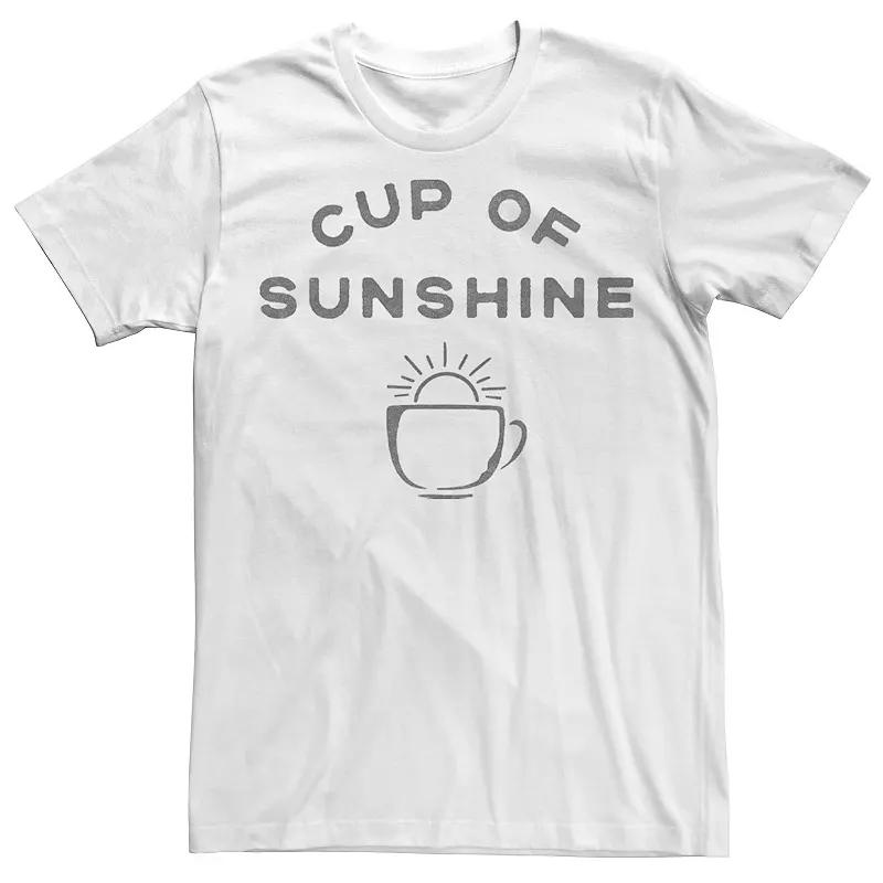 Men's Trendy Coffee Sunshine Tee,  Product Image