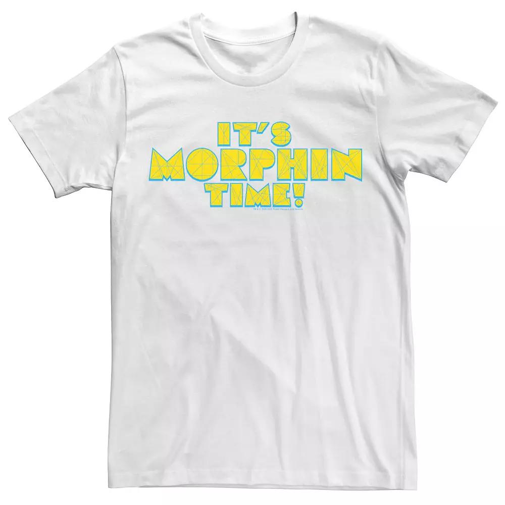 Men's Power Rangers It's Morphin Time Polygon Text Tee,  Product Image