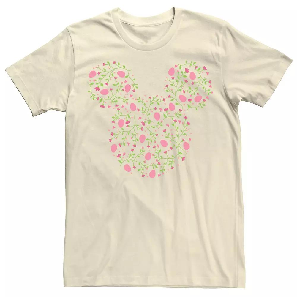 Disney's Mickey & Friends Mickey Floral Egg Fill Men's Tee,  Product Image