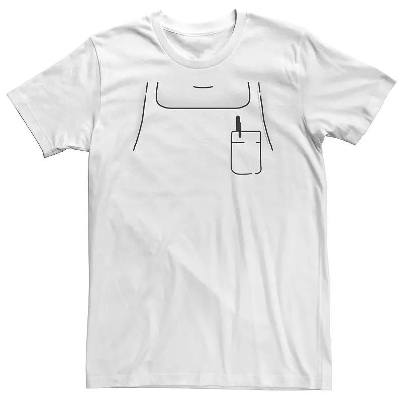 Big & Tall Bob's Burgers Bob Apron Costume Tee, Men's,  Product Image