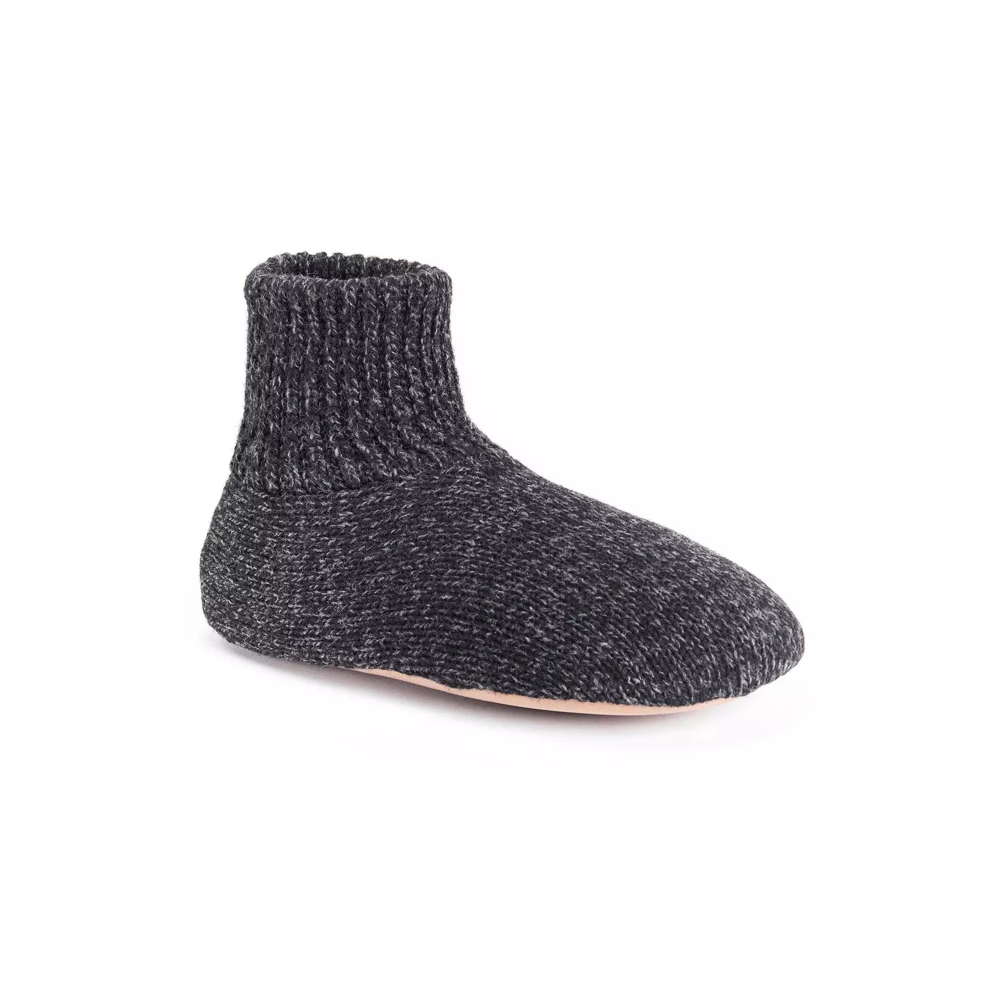 MUK LUKS Morty Ragg Wool Men's Slipper Socks,  Product Image