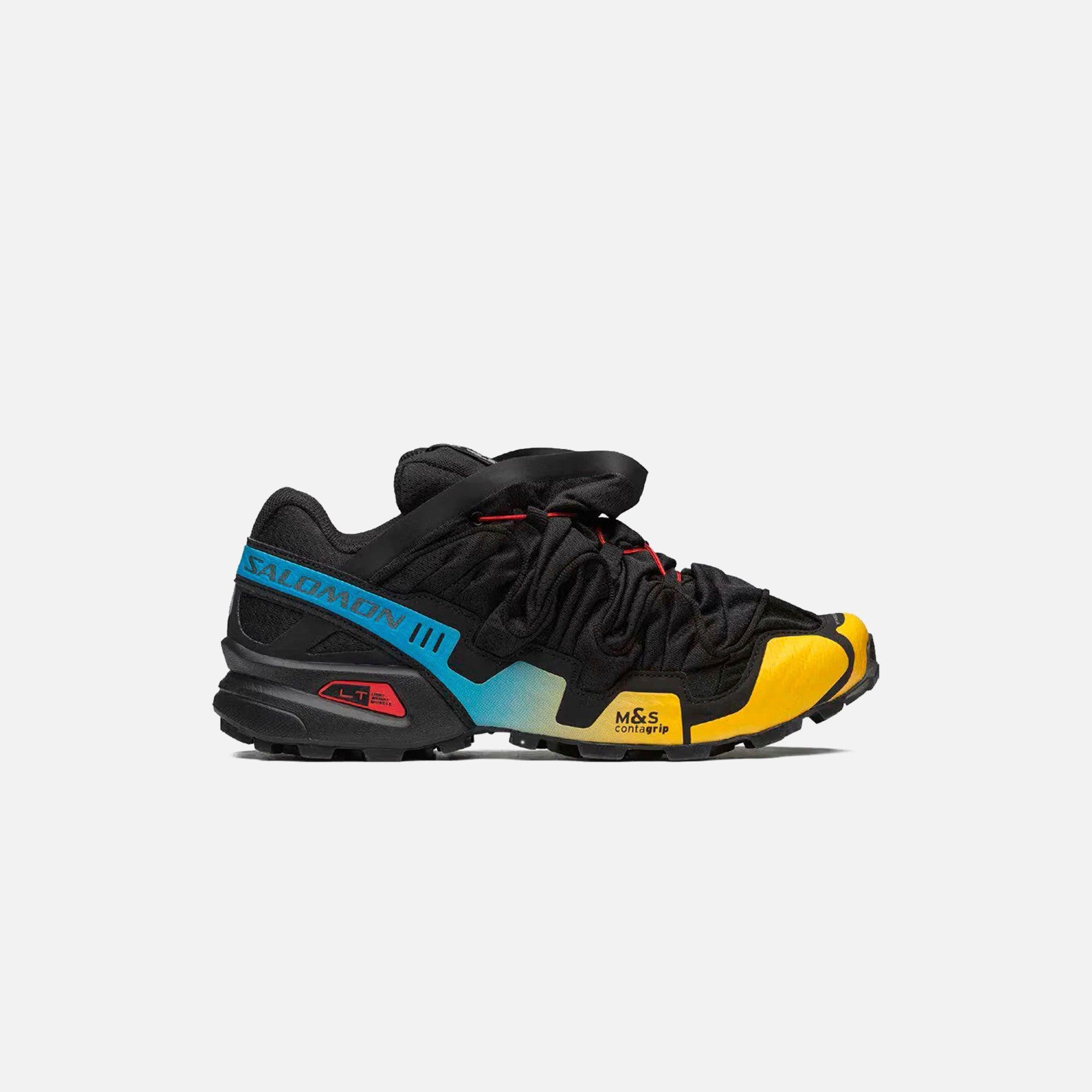 Salomon x Y/Project Speedcross 3 - Black / Lemon/ Transcend Blue Male Product Image