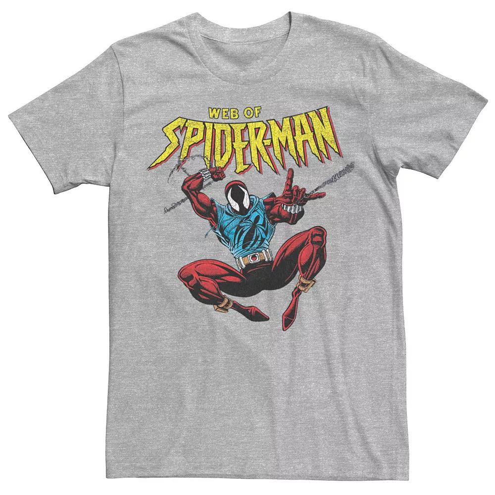 Men's Marvel Spider-Man Web Of Spider-Man Portrait Tee,  Product Image