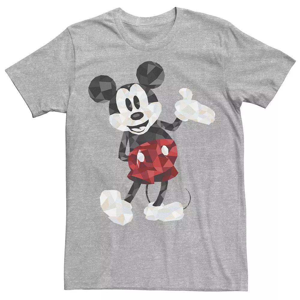 Disney's Mickey Mouse Men's Poly Mickey Portrait Tee,  Product Image