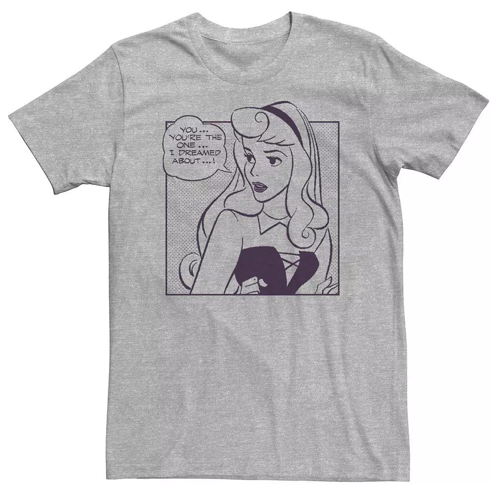 Big & Tall Disney Sleeping Beauty You're The One I Dreamed About Comic Tee, Men's,  Product Image