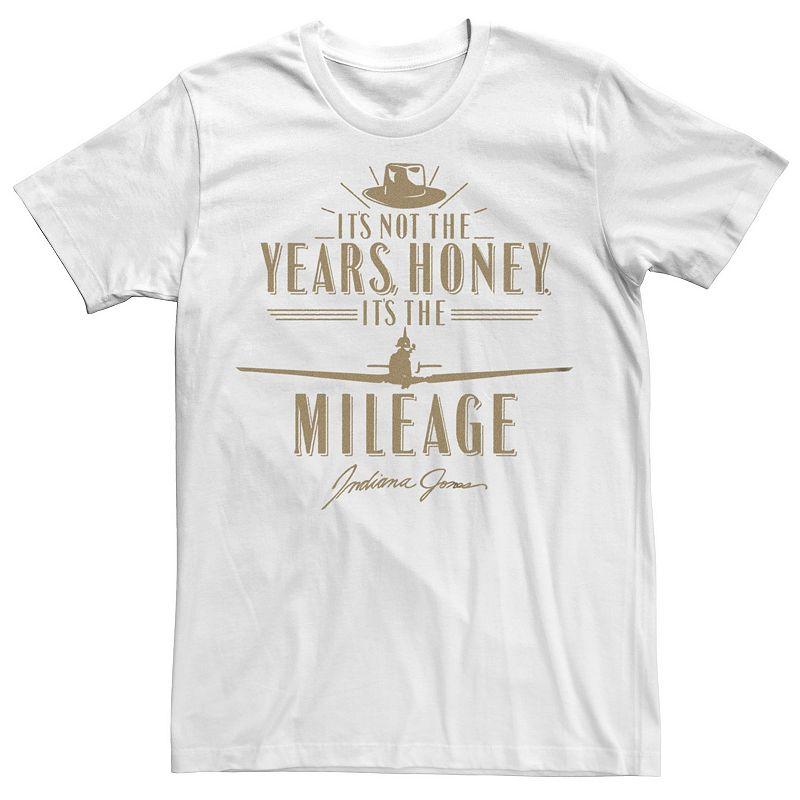 Big & Tall Indiana Jones and the Raiders of the Lost Ark It's the Mileage Quote Graphic Tee, Men's,  Product Image