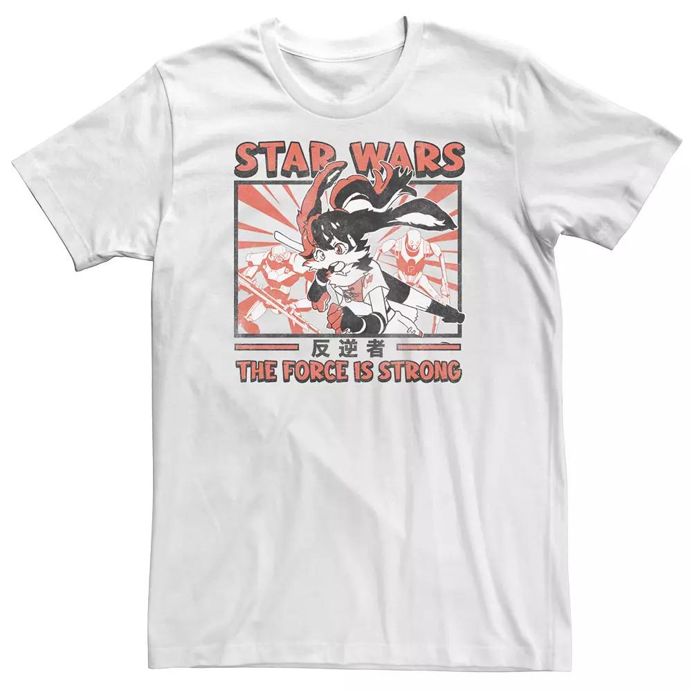 Big & Tall Star Wars: Visions "The Force Is Strong" Tee, Boy's,  Product Image