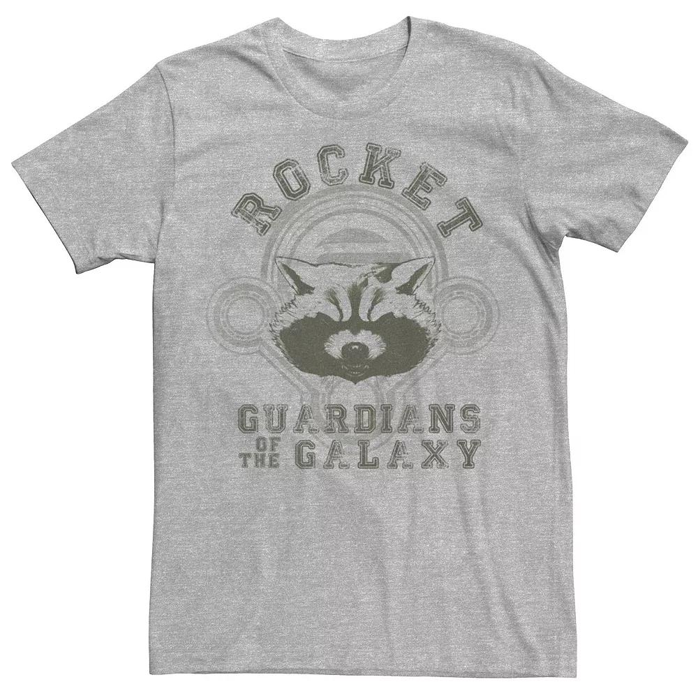 Men's Marvel Guardians Of The Galaxy Rocket Collegiate Graphic Tee,  Product Image