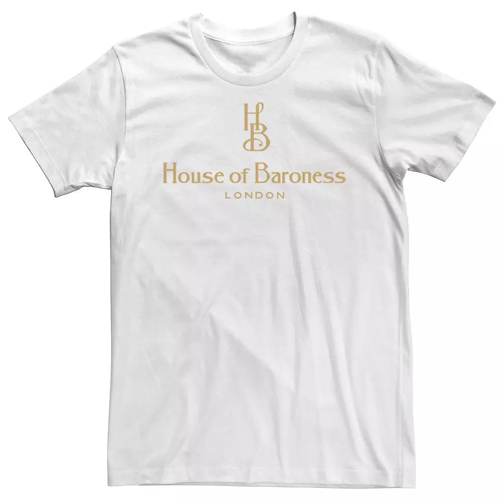 Disney's Cruella De Vil Men's House Of Baroness London Gold Logo Tee,  Product Image