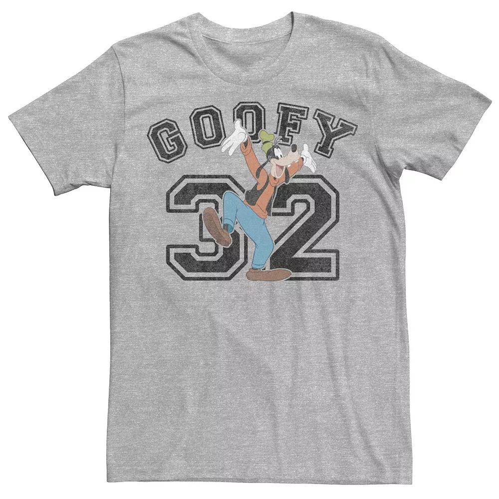 Disney's Goofy Varsity Text #32 Portrait Men's Tee,  Product Image