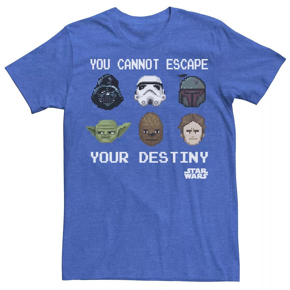 Men's Star Wars Good & Evil 8-Bit Can't Escape Pixelate Graphic Tee,  Product Image