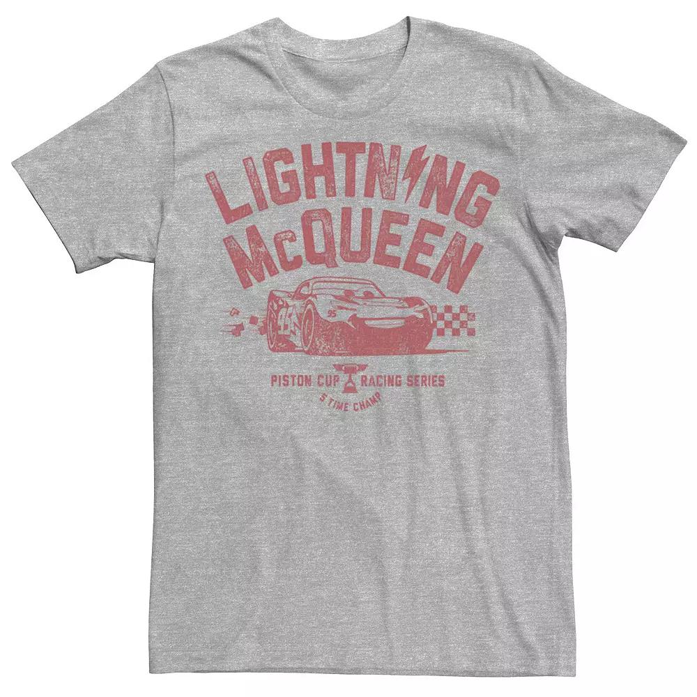 Disney / Pixar's Cars 3 Lightning McQueen Men's Racing Tee,  Product Image