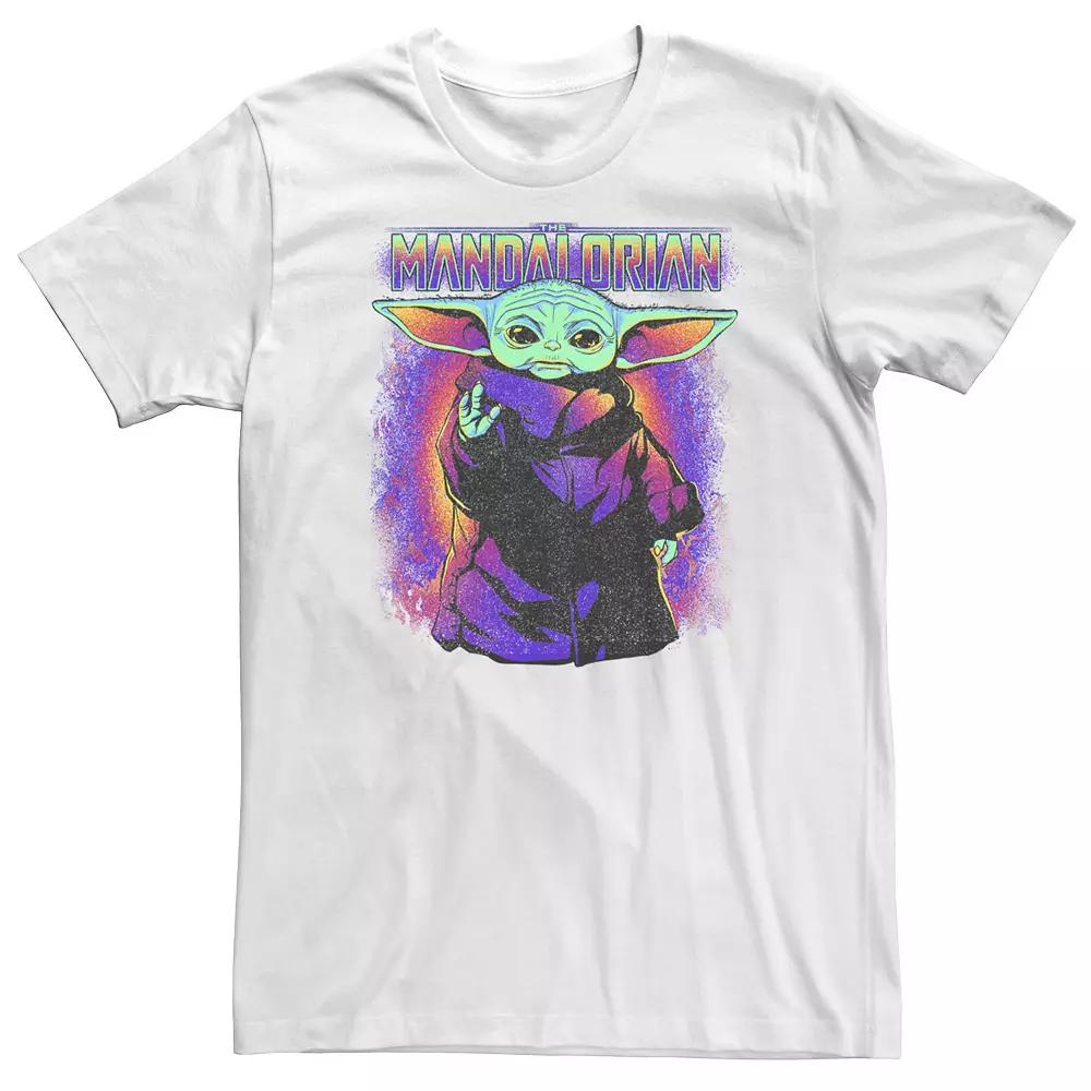 Men's Star Wars The Child Gradient Portrait Tee,  Product Image