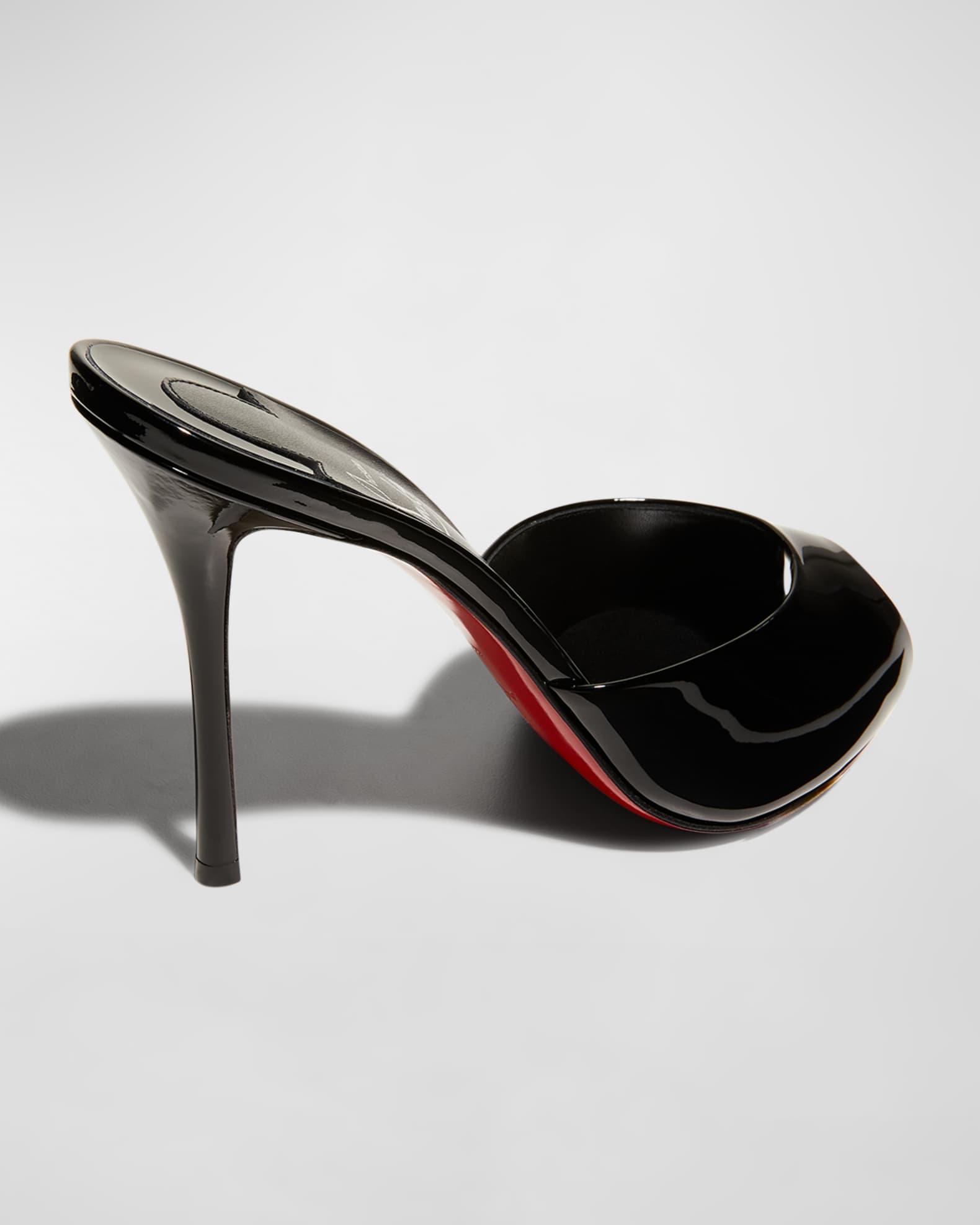 Womens Me Dolly 100MM Patent Leather Mules Product Image