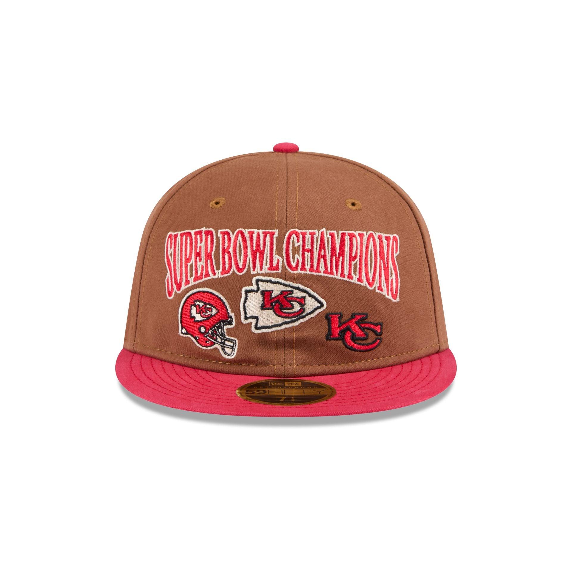 Kansas City Chiefs Champions Retro Crown 59FIFTY Fitted Hat Male Product Image
