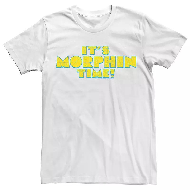 Men's Power Rangers It's Morphin Time Polygon Text Tee,  Product Image