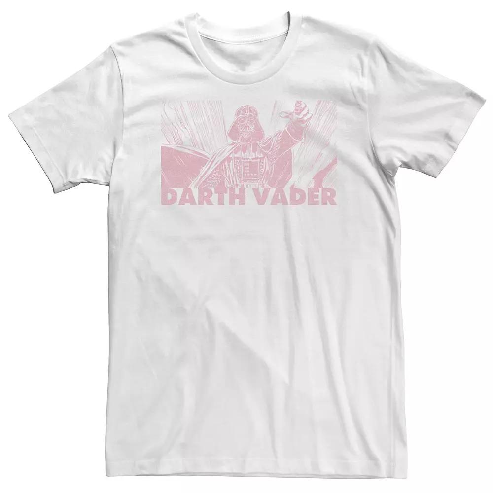 Big & Tall Star Wars Darth Vader One Tone Tee, Men's,  Product Image