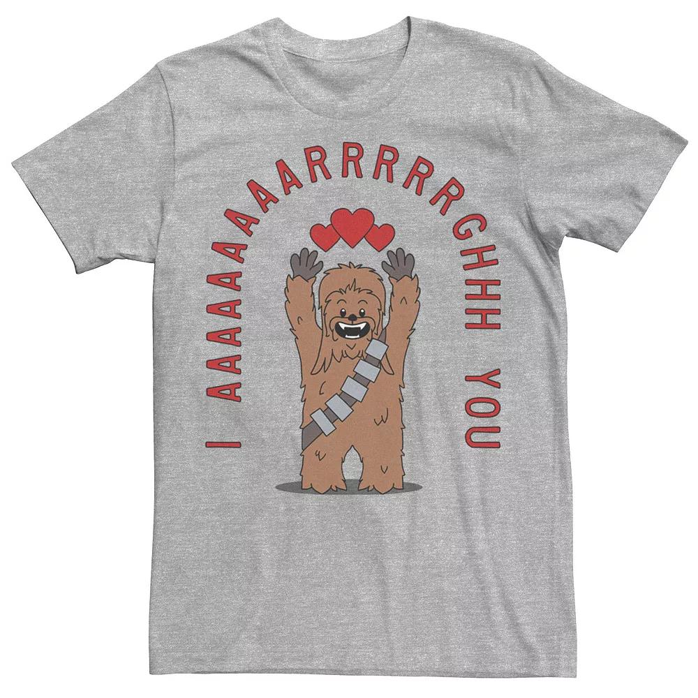 Men's Star Wars Chewbacca I Argh You Valentine's Day Tee,  Product Image