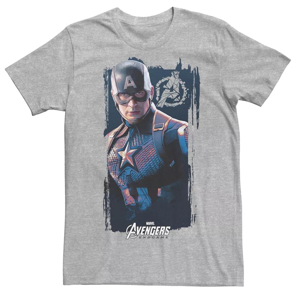 Men's Marvel Avengers Endgame Captain America Poster Tee,  Product Image