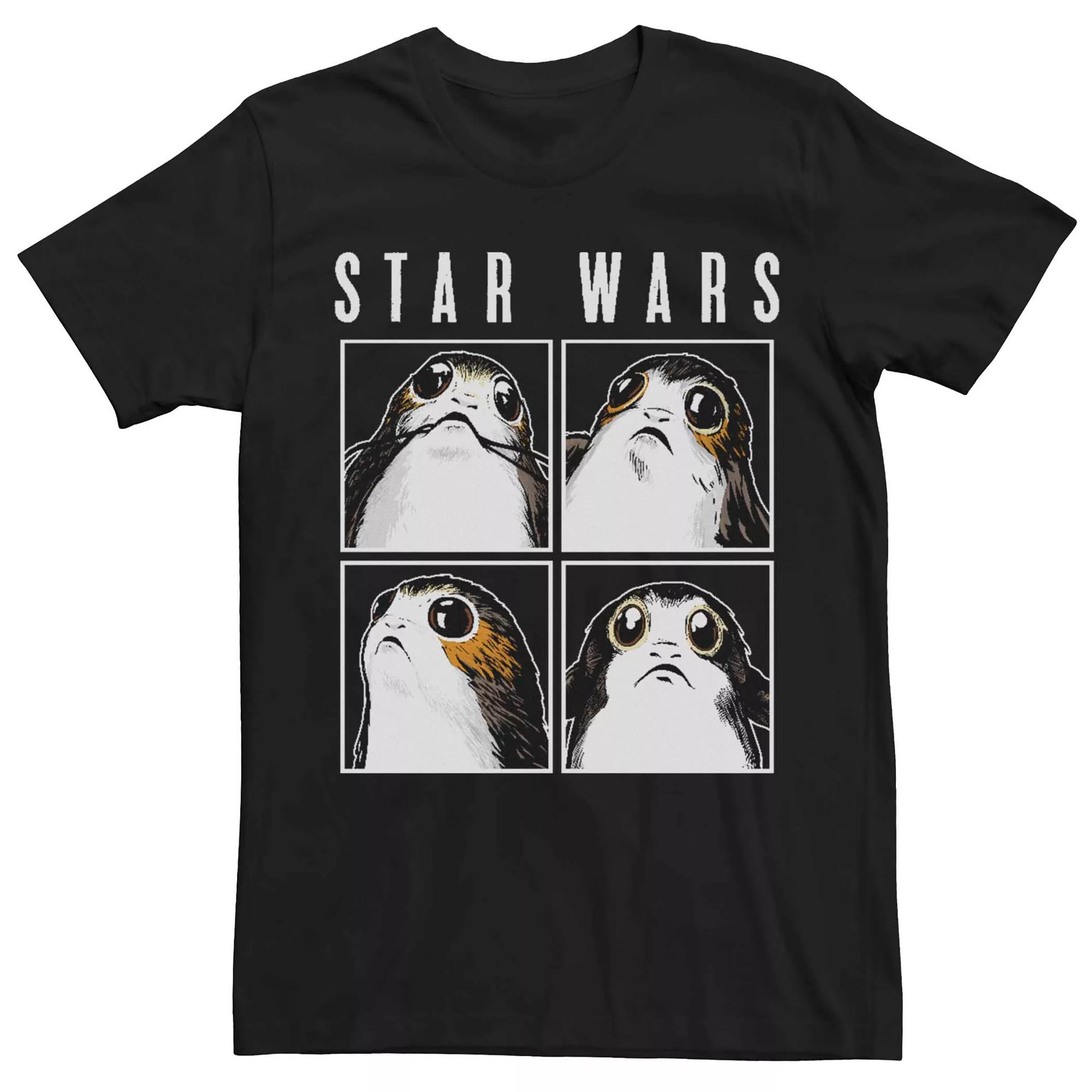 Men's Star Wars Porgs Square Tee,  Product Image