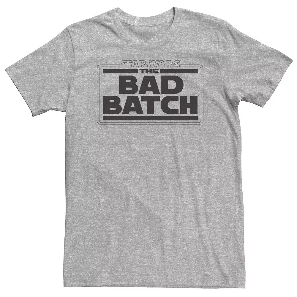 Big & Tall Star Wars: The Bad Batch Logo V1 Tee, Men's,  Product Image