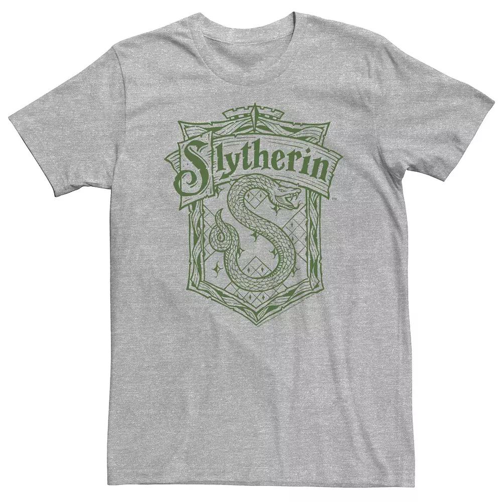 Big & Tall Harry Potter Slytherin Detailed Crest Graphic Tee, Men's,  Product Image