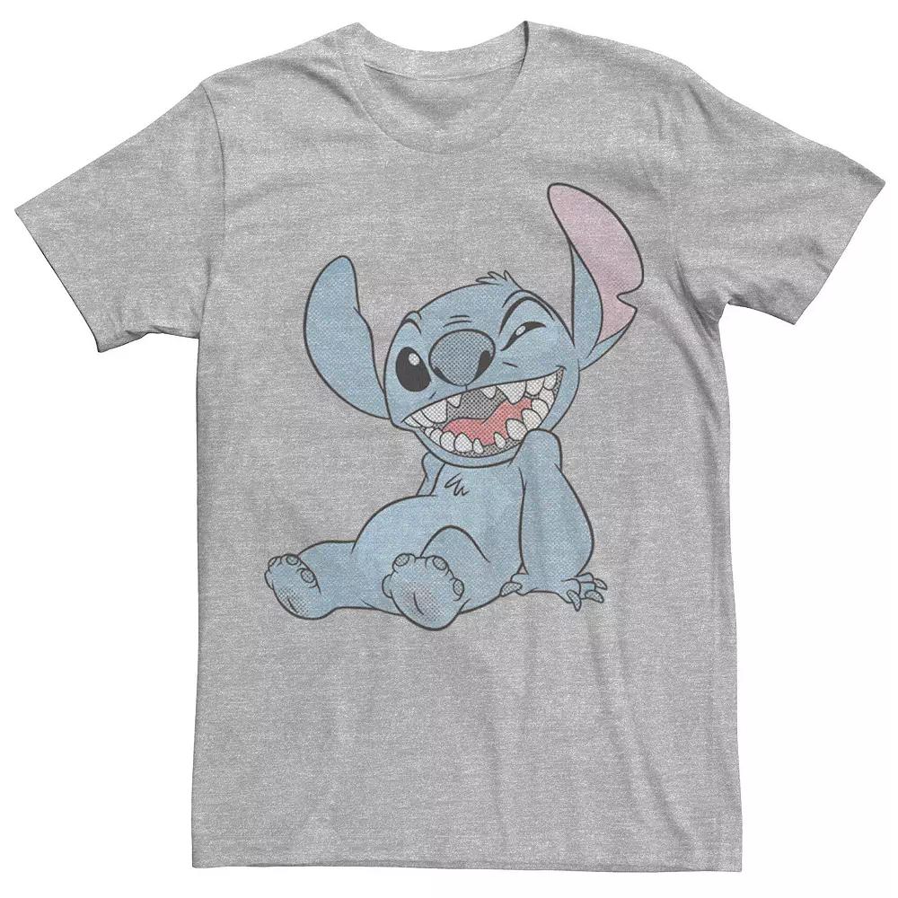 Disney's Lilo & Stitch Men's Pop Art Comic Stitch Tee,  Product Image