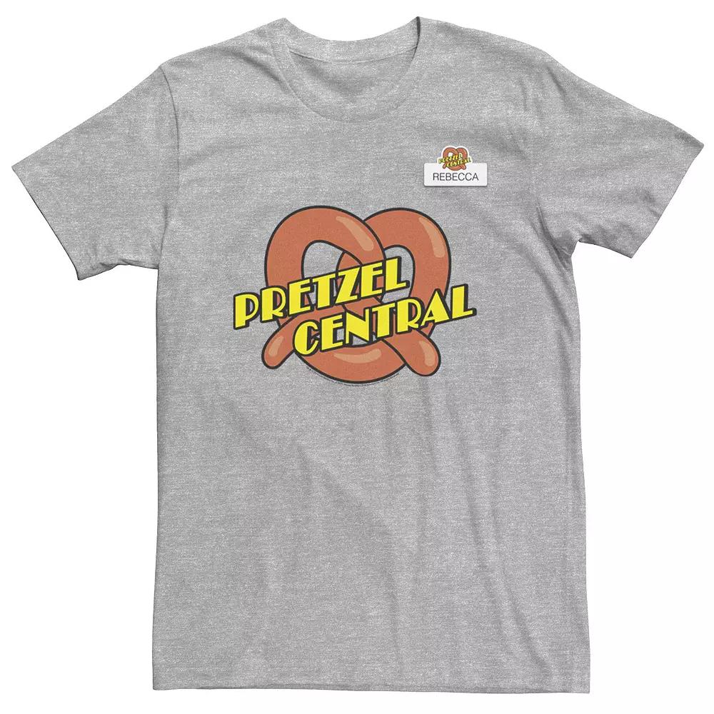Big & Tall Crazy Ex Girlfriend Pretzel Central Logo Tee, Men's,  Product Image
