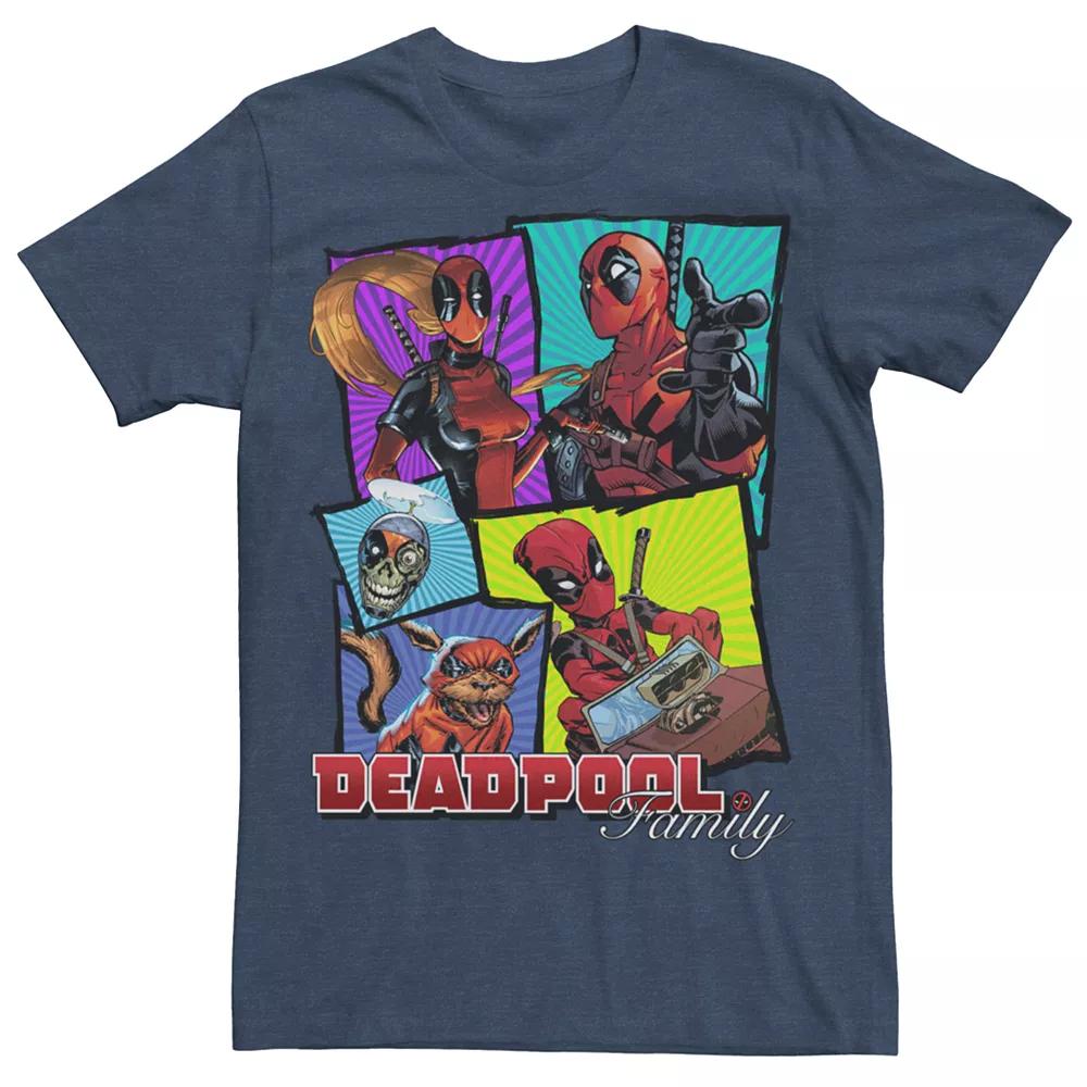 Men's Marvel Deadpool Family Graphic Tee,  Product Image