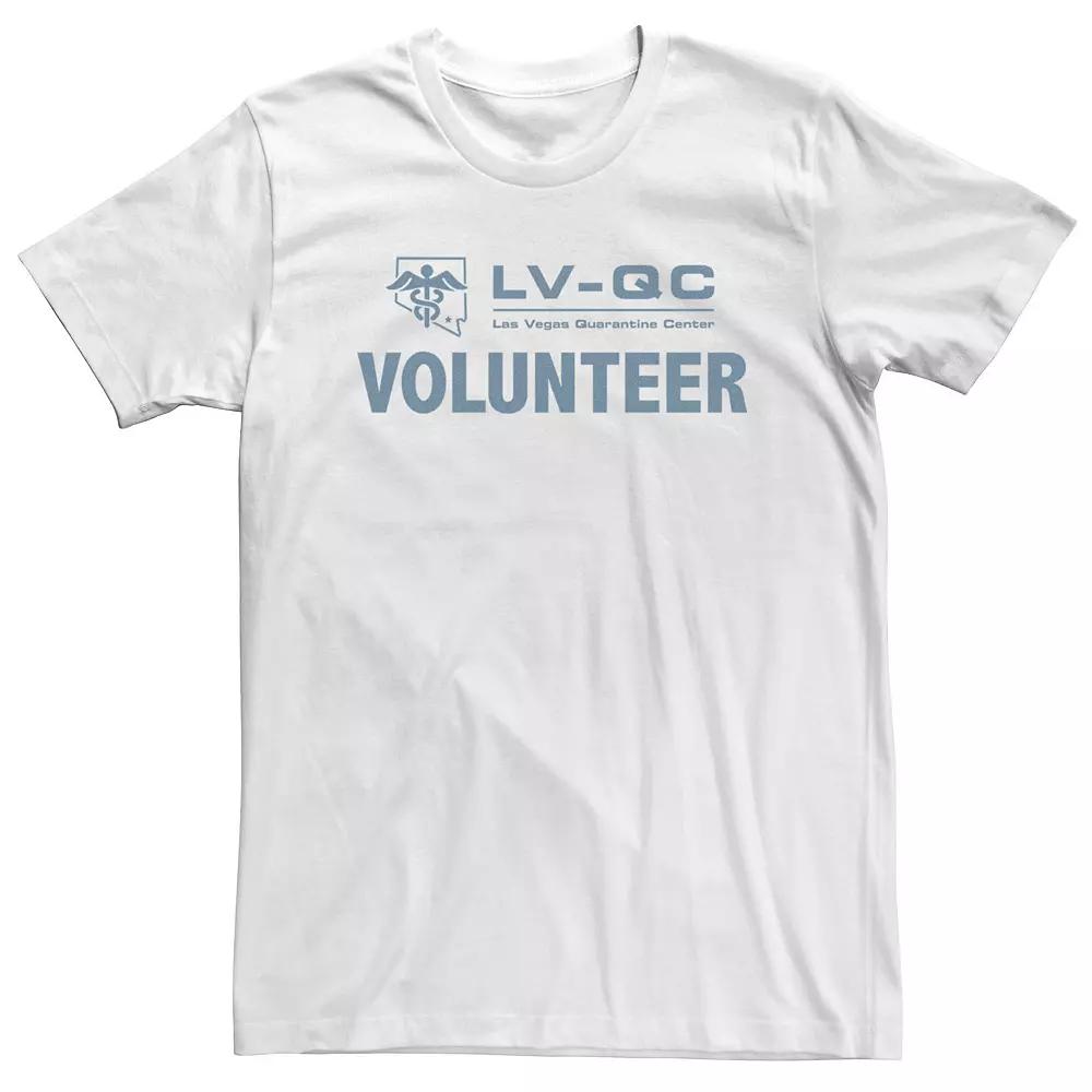 Big & Tall Army Of The Dead Las Vegas Quarantine Volunteer Tee, Men's,  Product Image