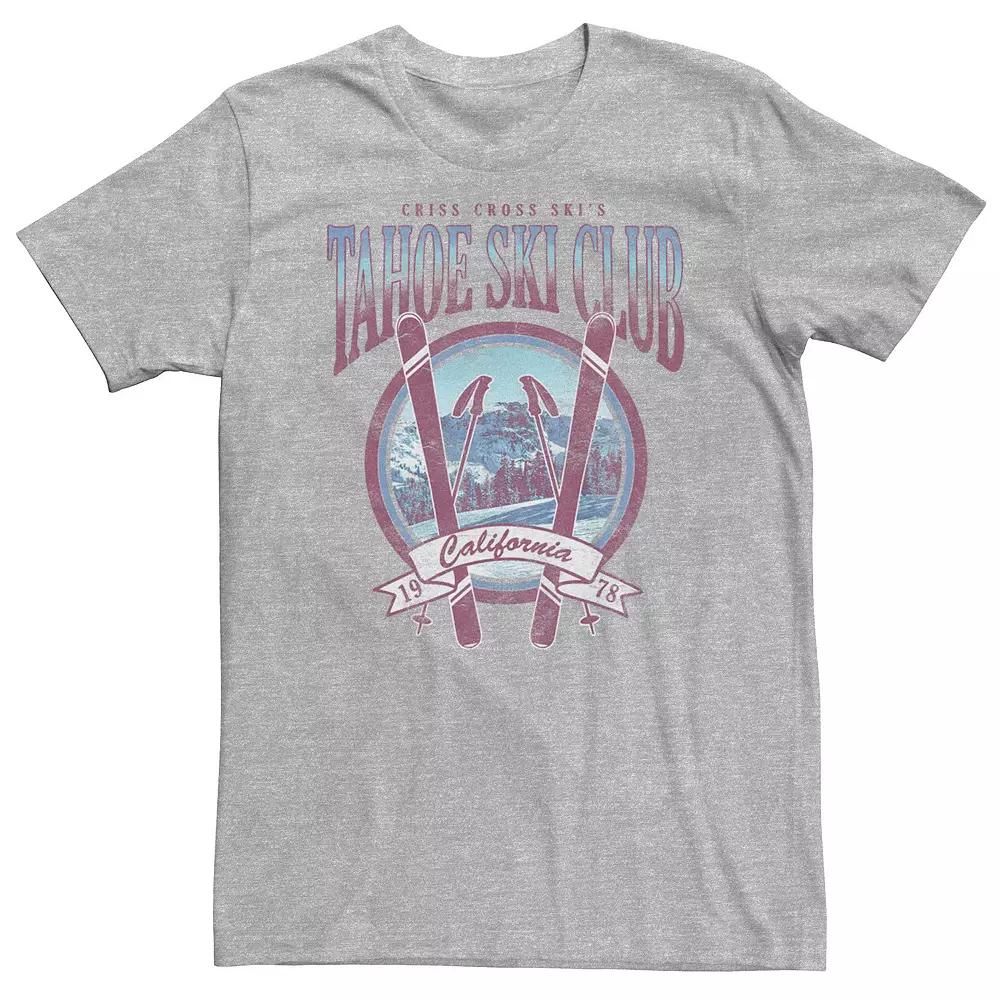 Big & Tall Tahoe Ski Club California 1978 Graphic Tee, Men's,  Product Image