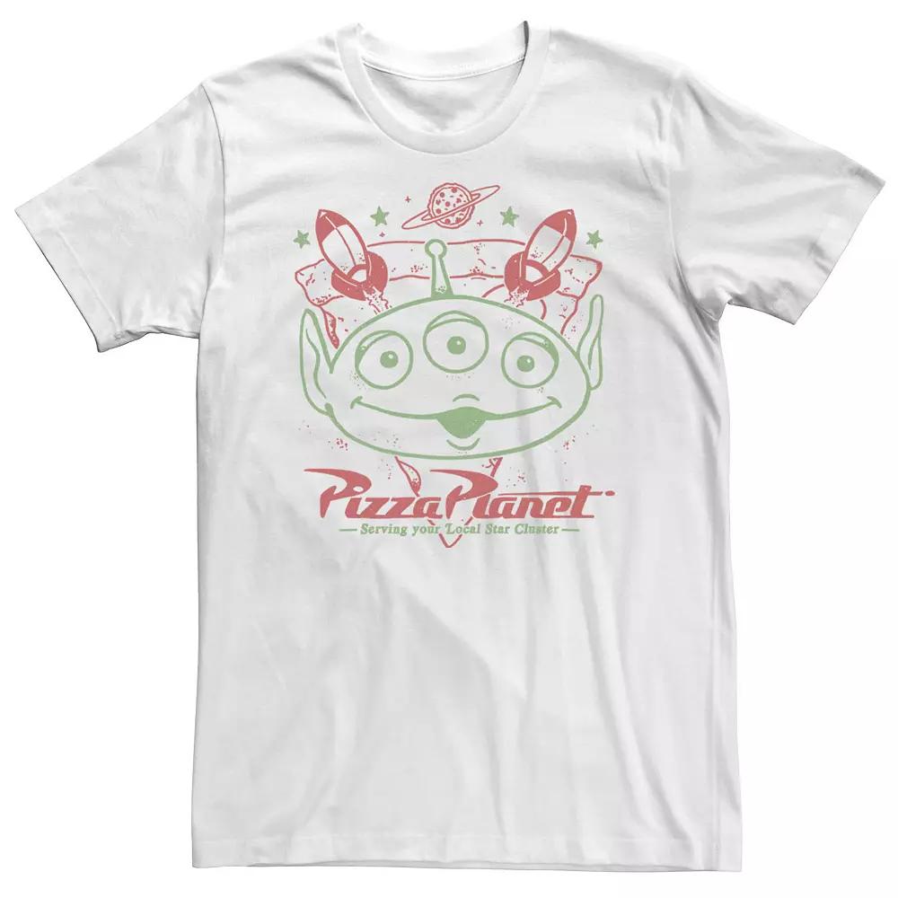 Big & Tall Disney / Pixar Toy Story Pizza Planet Custom Tee, Men's,  Product Image