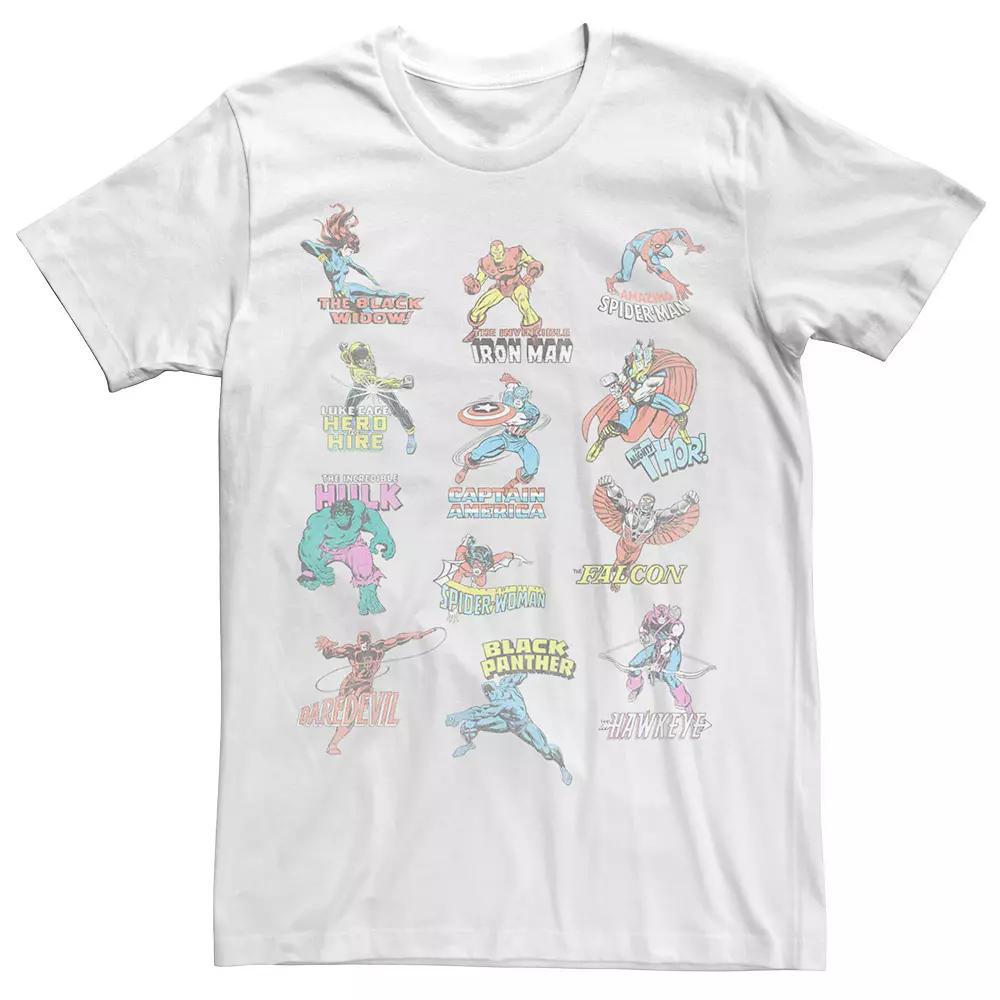 Men's Marvel Avengers Team Logos Tee,  Product Image